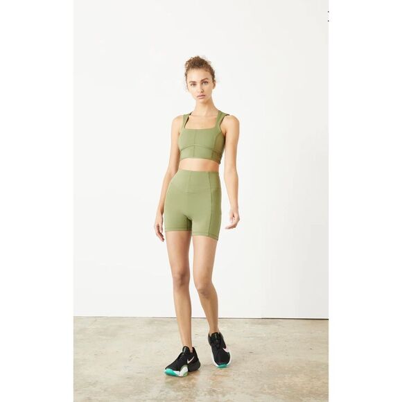 Bandier Le ORE Andria Bike Short 2x NWT - Picture 2 of 6